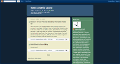 Desktop Screenshot of blog.rothsound.com